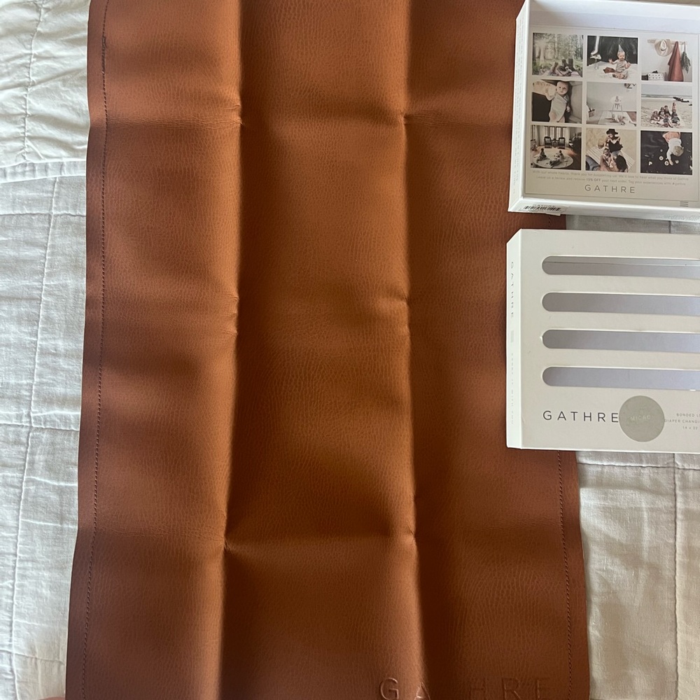 Gathre Brown Leather Mat